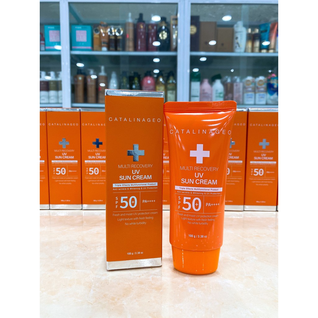 Kem Chống Nắng CATALINAGEO MULTI RECOVERY UV SUN CREAM SPF50+ PA++++