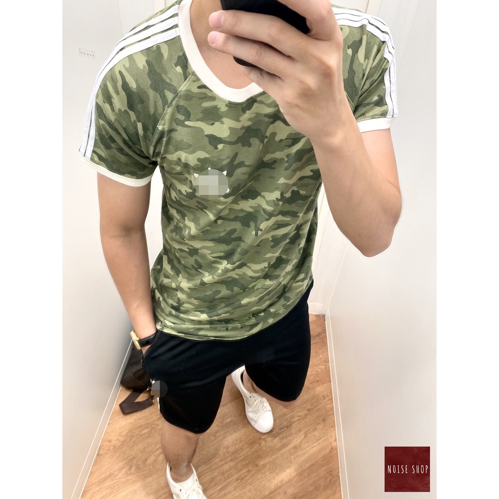 Áo Phông Nam Thể Thao Họa Tiết Camo