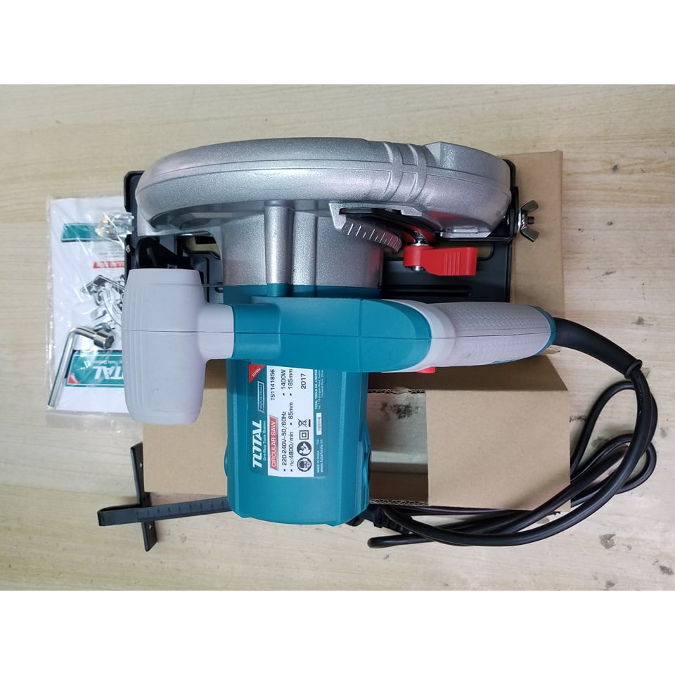 MÁY CƯA GỖ CHUYÊN DÙNG 185MM 1400W TOTAL TS1141856