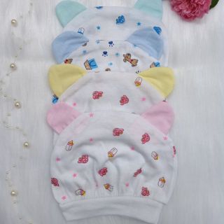 Mũ sơ sinh cotton cho bé