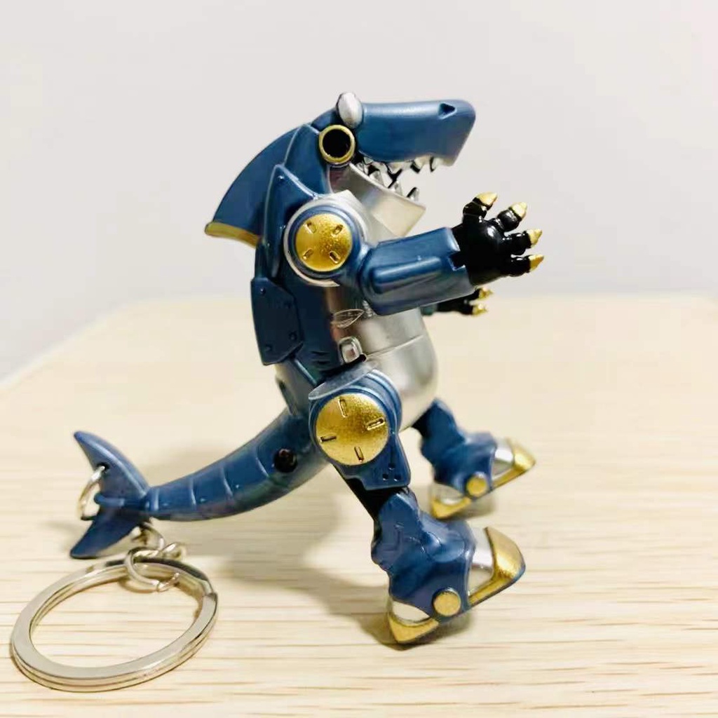 Đèn pin Smiling SHARK ánh sáng mạnh hình cá mập phiên bản kỷ niệm 10 năm thương hiệu dùng quà tặng/ móc khóa