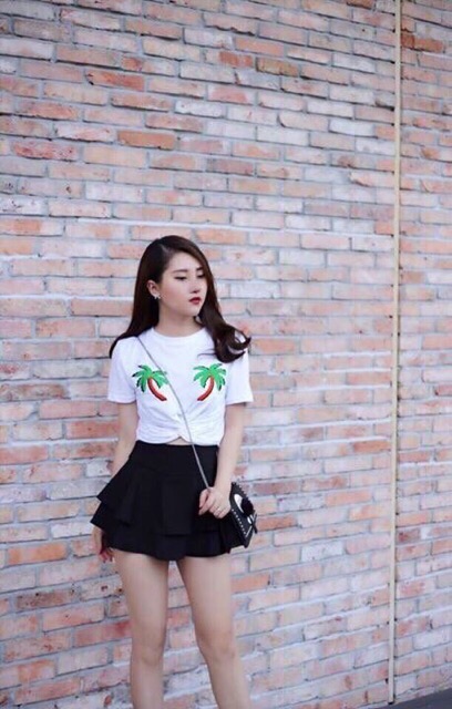 Chân váy xòe tầng có lót quần, Chân váy dáng ngắn cạp cao không túi CV714 - NhiNhi Shop | BigBuy360 - bigbuy360.vn