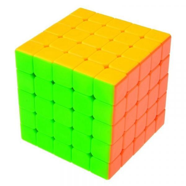 Rubik Cube - Ju Xing Toys 5x5x5 Cao Cấp Không Viền Loại Tốt DẠ QUANG Siêu Mượt