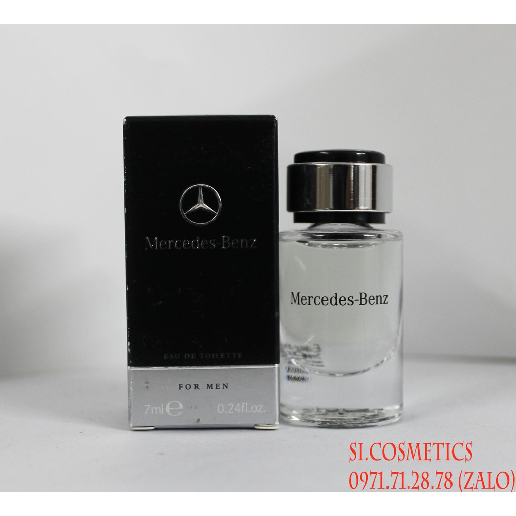 Nước hoa Mercedes Benz Eau De Toilette 7ml