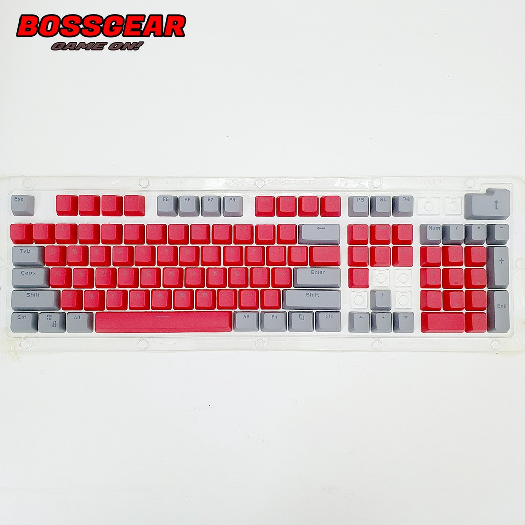 Bộ Keycap PBT 106 BG1-v2 Phím Double Shot Xuyên LED ( OEM Profile, Ansi layout )