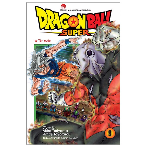 Sách Dragon Ball Super Tập 9: Tàn Cuộc (Tái Bản 2022)