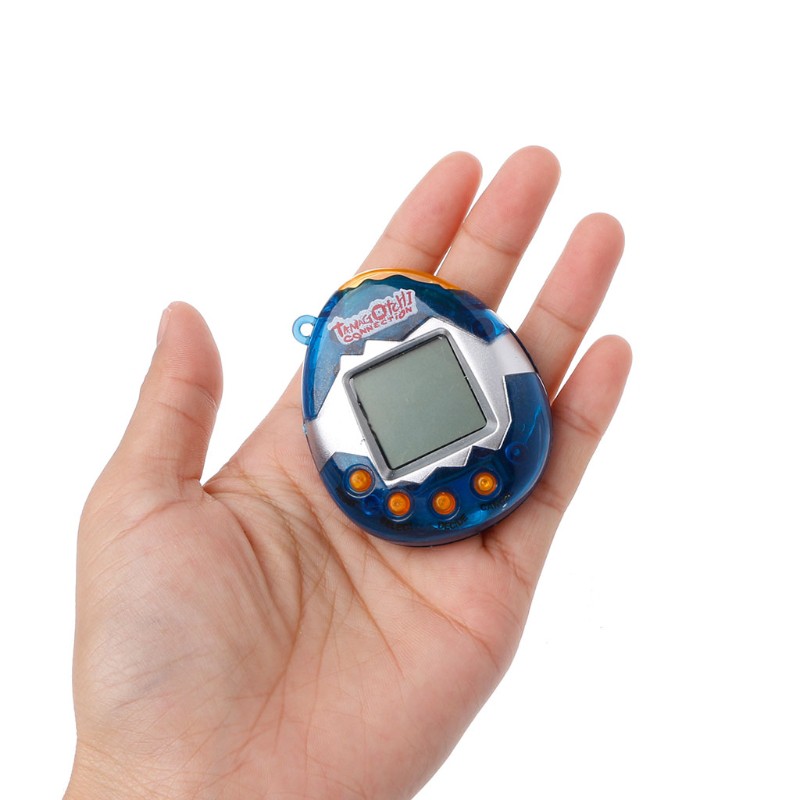 Máy nuôi thú ảo cầm tay màn hình LCD kèm dây đeo