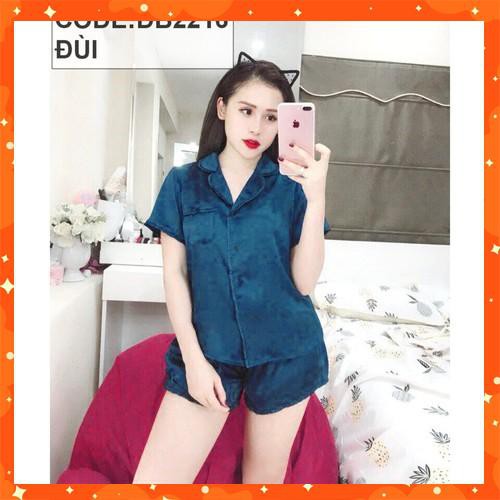 [ẢNH THẬT] ( ĐỒ NỮ ĐẸP ) ĐỒ BỘ PJAMA QUẦN ĐÙI PHỐI BÈO