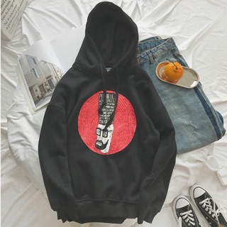 ÁO HOODIE THU ĐÔNG ÔNG GIÀ VÂN TAY NAM NỮ