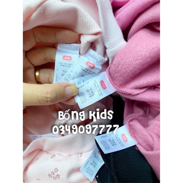 Bộ Nỉ Bé Gái In Hình Shilav