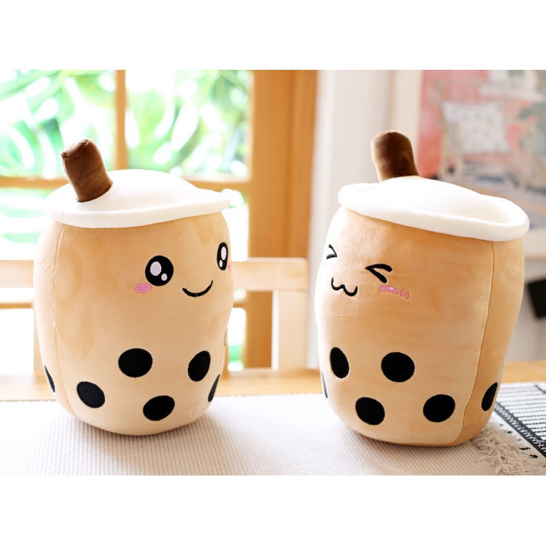 Gấu bông trà sữa gối ôm cute mini giá rẻ size 15cm 30cm 40cm quà tặng xinh xắn