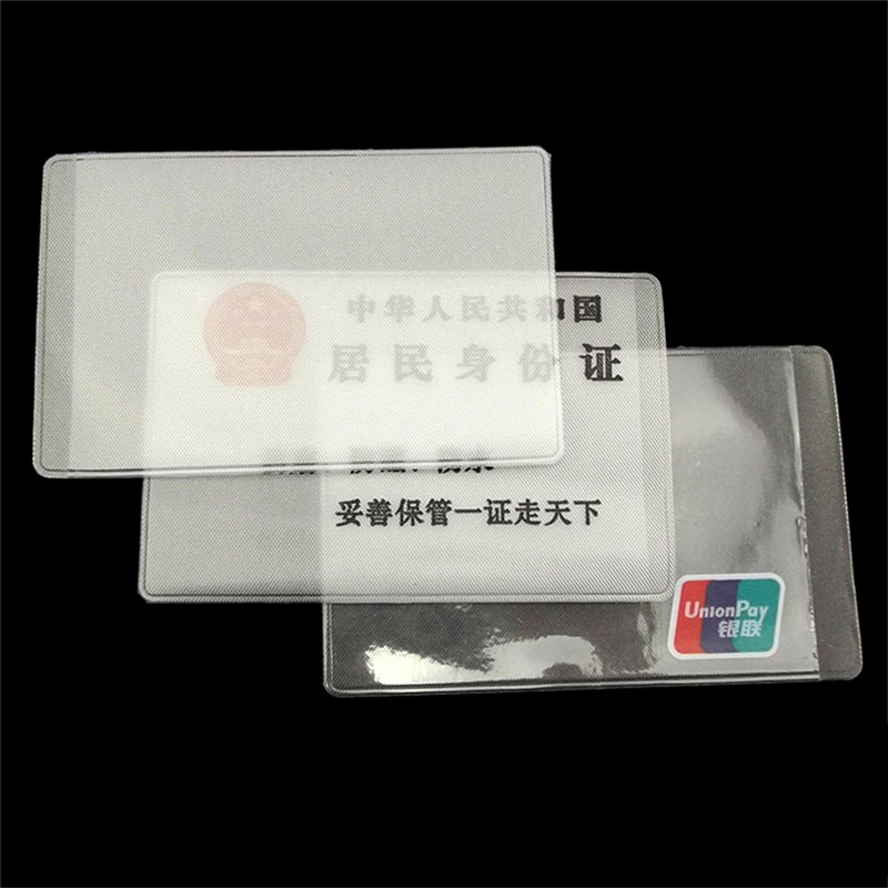 Set 10 bao nhựa dẻo đựng thẻ ngân hàng/ danh thiếp đa năng