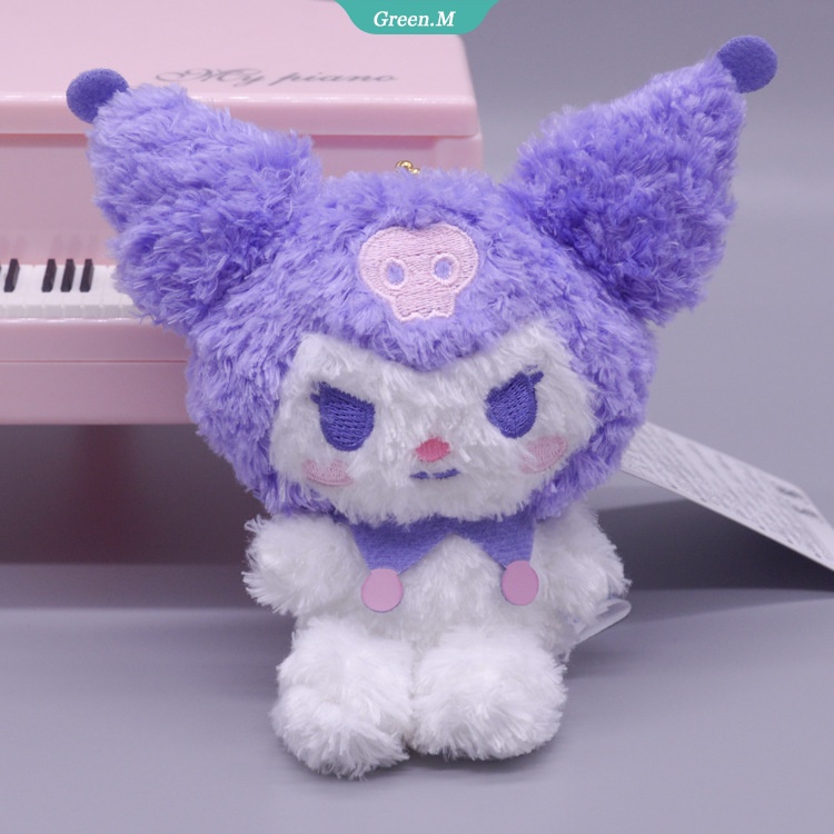 SANRIO Búp Bê Nhồi Bông Mềm Mại Hình Mèo Hello Kitty Cinnamoroll My Melody Pompom Purin Kuromi Nhật Bản Dành Cho Trẻ Em