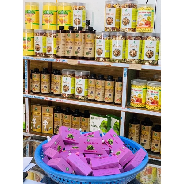 Granola siêu hạt Ngũ cốc Ăn Kiêng, Giảm Cân bổ sung dinh dưỡng, giữ vóc dáng  Thảo Mộc Đồng Quê 500G