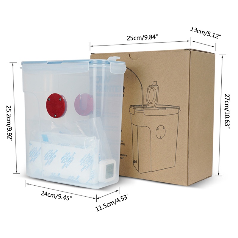 Hộp Sợi 3D Có Màn Hình LCD Dùng Để Phơi Khô Vật Liệu Máy In 3D