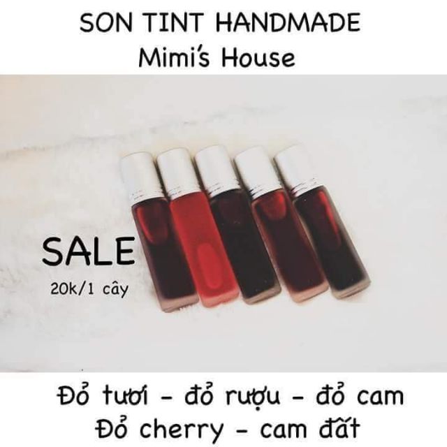 SON TINT BI LĂN HANDMADE MIMI'S HOUSE
