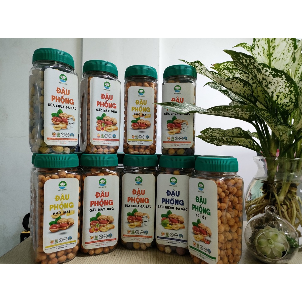 [SenXanh Emart]  Đậu Phộng Sữa Chua đa sắc (260g) - đặc sản Long An