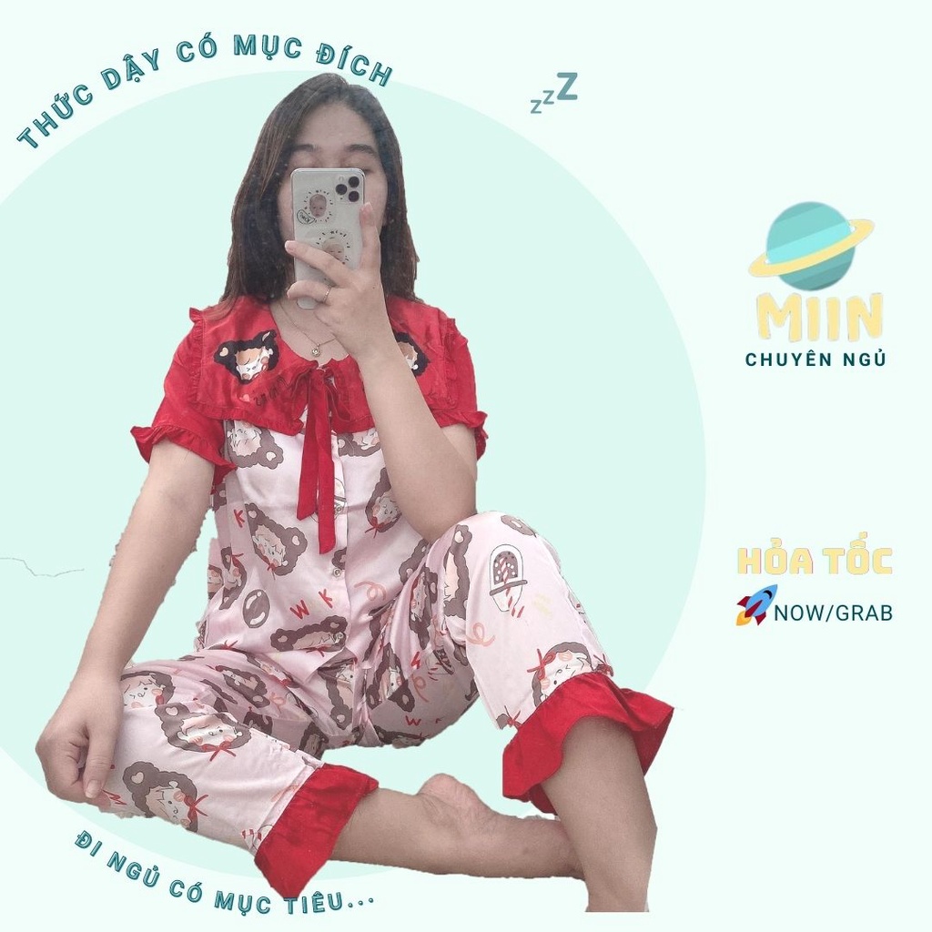 [NGỦ CAO CẤP] BỘ PYJAMA CÔ BÉ CUTE - CHẤT LIỆU LATIN CAO CẤP - PHIÊN BẢN ĐÁNG YÊU