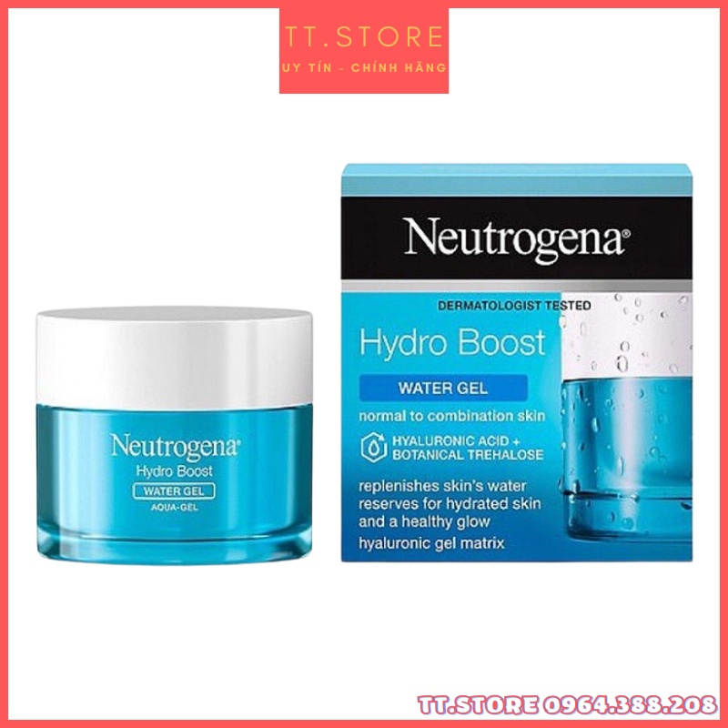 Kem Dưỡng Ẩm Cho Da Nhờn Neutrogena Hydro Boost Water Gel 50g Của Mỹ.