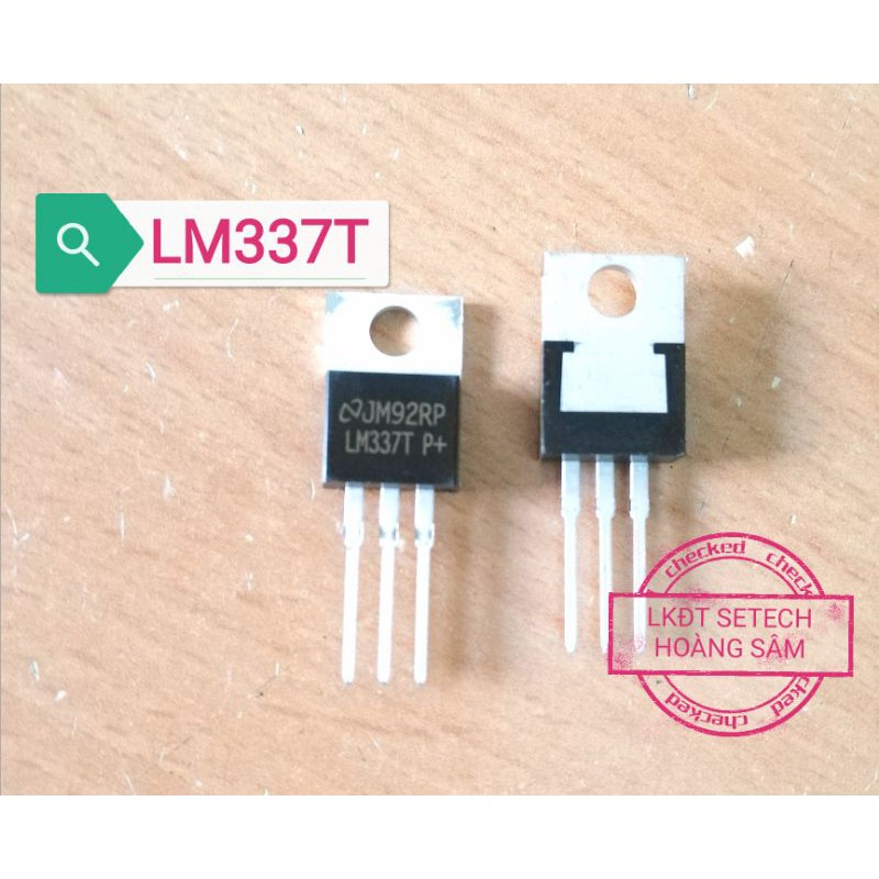 IC nguồn LM337 LM337T Taiwan kiểu chân TO220(3)