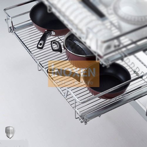 Giá để bát đĩa INOXEN tủ bếp dưới BS304.60/70/80/90