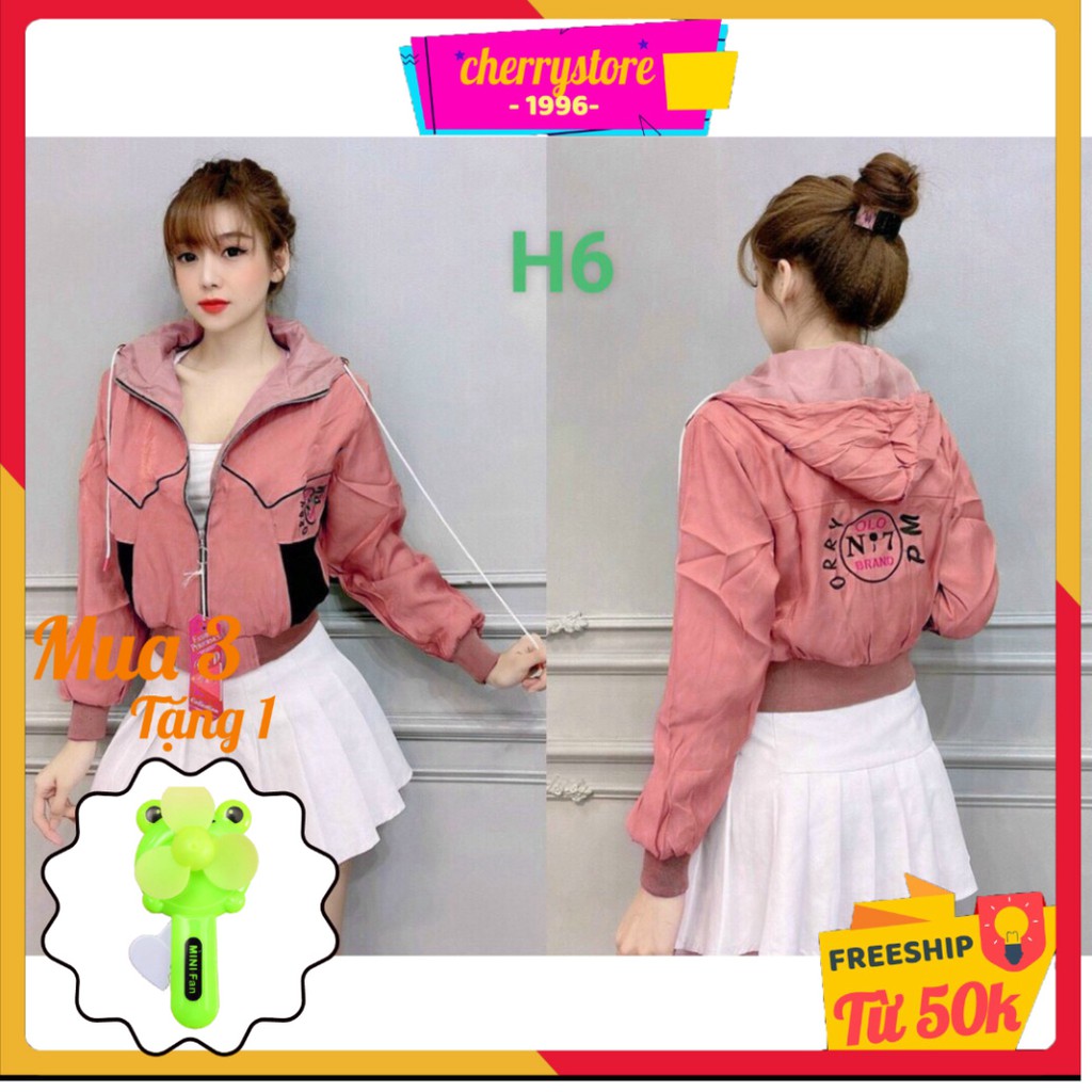 Áo chống nắng ❤️ Hàng Tốt ❤️ áo khoác nữ đẹp chống tia UV 7 màu - Áo khoác mùa hè