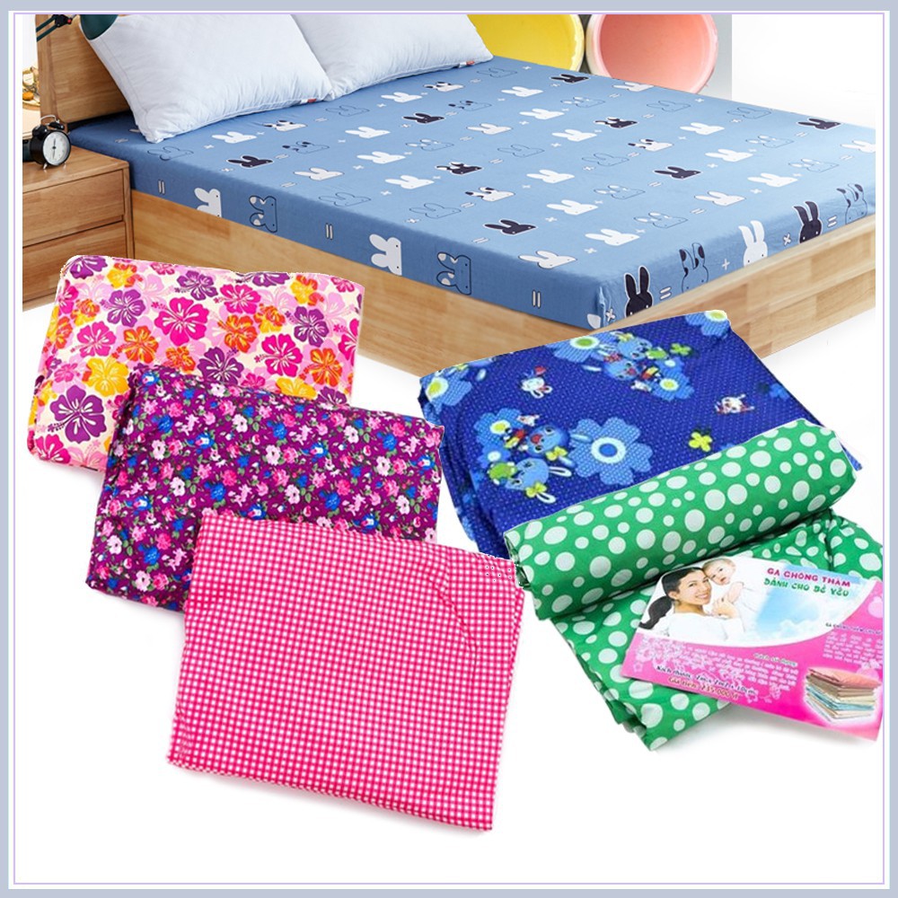 Drap bọc đệm chống thấm nhiều cỡ - Ga phủ trải giường chống thấm nước tuyệt  đối, hoa văn đẹp, chất cotton Hàn Quốc | Shopee Việt Nam