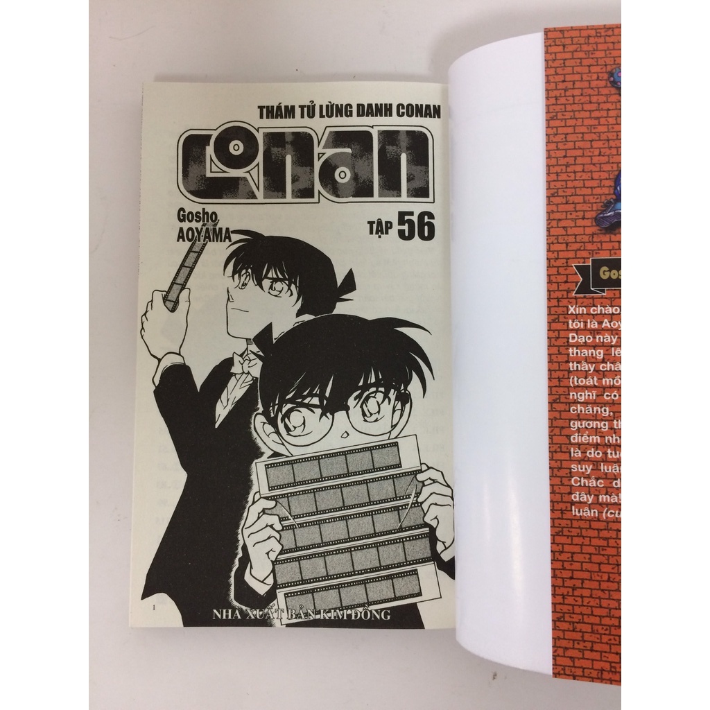Sách - Thám tử lừng danh Conan - Tập 56
