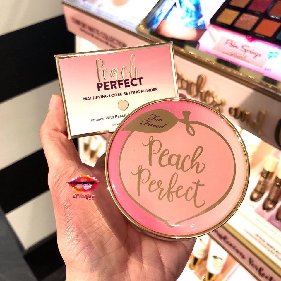 Phấn phủ Too Faced Peach Perfect Mattifying Setting Powder | BigBuy360 - bigbuy360.vn