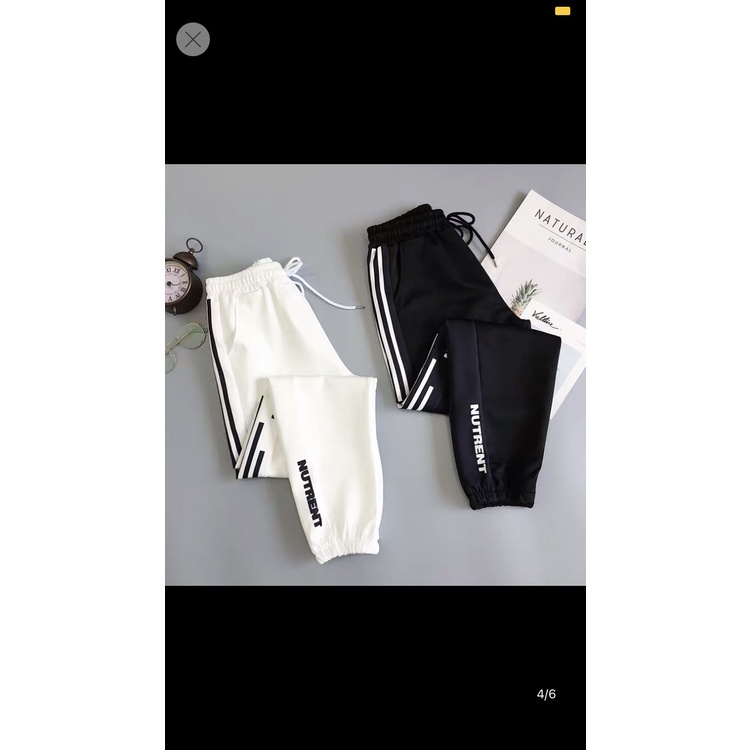 Quần jogger nữ thể thao hai gạch cá tính T198