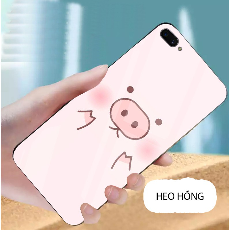 Ốp OPPO A3S, A12E , A5 mặt kính gương bóng