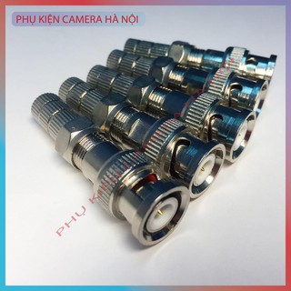 Jack BNC F5/ BNC lò xo loại xịn lõi đồng chuyên dụng cho camera