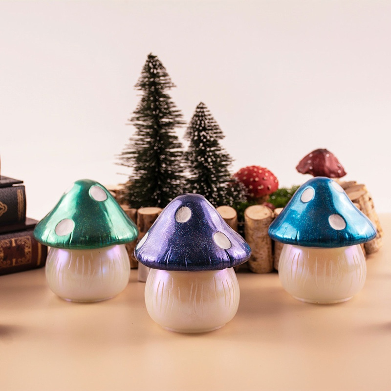 Khuôn Silicone Làm Hộp Đựng Trang Sức Hình Nấm Độc Đáo