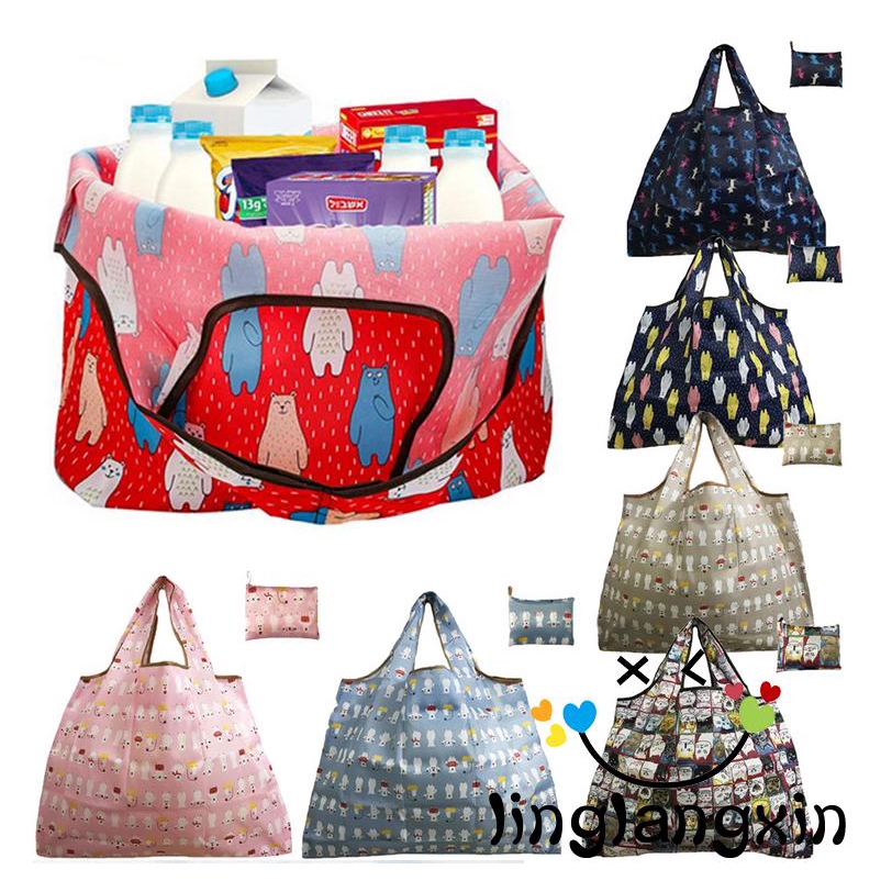 LLX-Túi xách mua sắm dạng gập tiện dụng