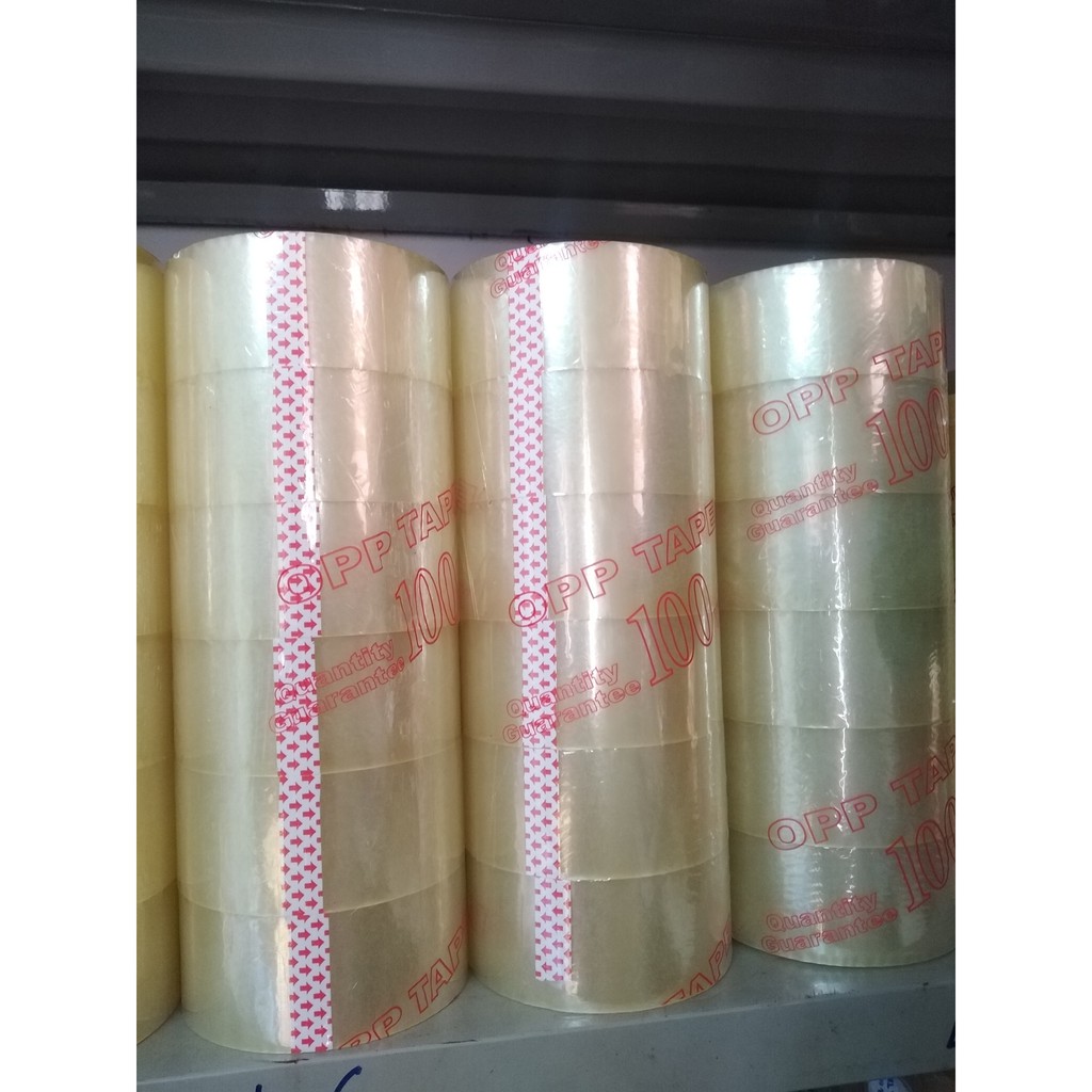 Băng keo trong/đục 5f 100yard- 1.1 kg/ cây (6 cuộn)