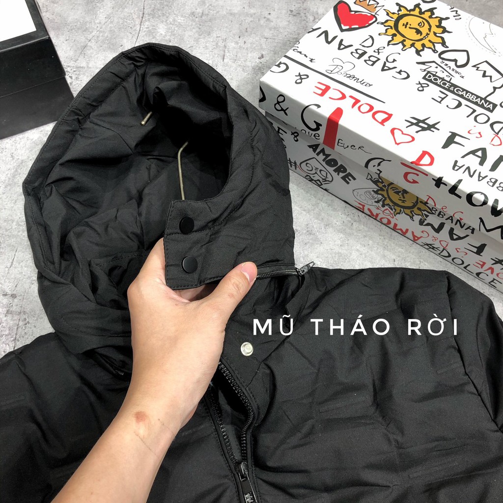 Áo khoác phao nam MŨ RỜI đại hàn thời trang bigsize cao cấp APHA22 - 188