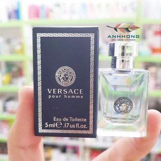 [ mini nam ] Nước hoa Versace Pour Homme EDT 5ml