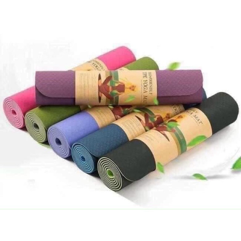 THẢM YOGA 2 LỚP XỊN ĐẸP shop KUMO