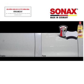 (TẶNG KHĂN LAU XE) Sonax Wash & Wax - Nước rửa xe