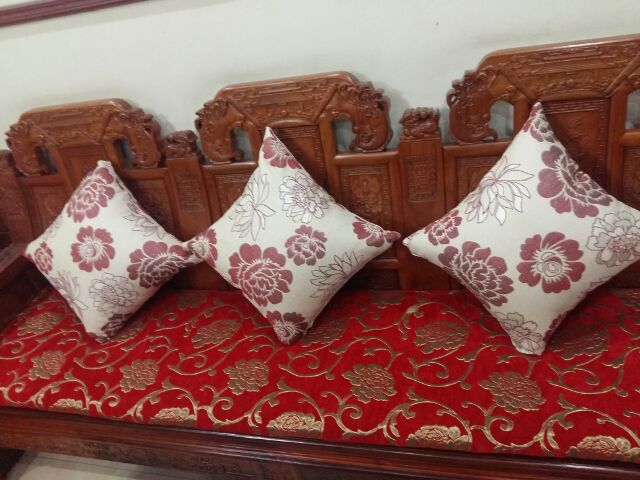 Thảm Ghế  Hoa Gấm Thêu. Đệm Dày 5 cm . 1.400.000