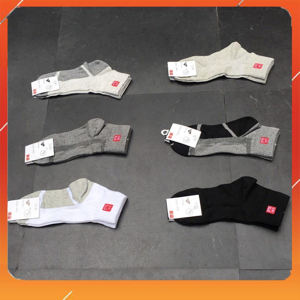 Set 10 đôi tất nam cổ cao Uni hàng xuất Nhật cao cấp nhiều màu