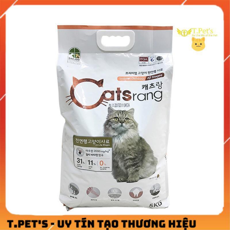 Thức ăn mèo Catsrang 5kg Hàn Quốc