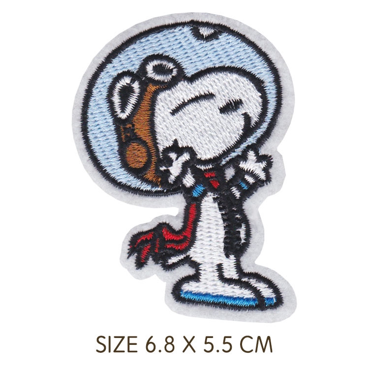 Sticker Ủi Thêu Hình Chó Snoopy