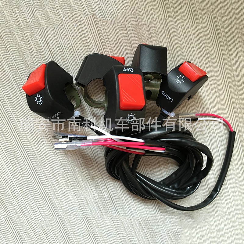 Công tắc đèn on-off chuyên lắp ghi đông mô tô