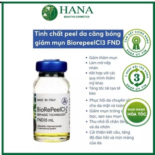 Tinh chất Peel căng bóng giảm mụn trẻ hoá da BiorePeel Cl3 6ml