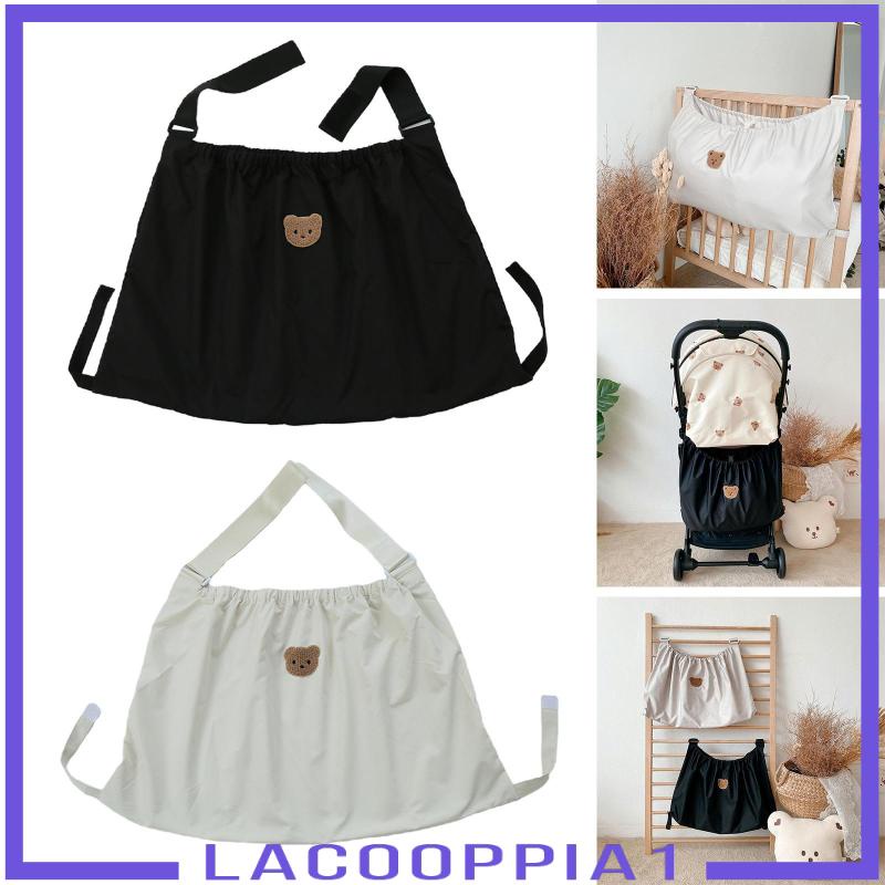 1 Túi Đựng Đồ Dùng Treo Xe Đẩy Em Bé Thiết Kế Dây Đeo Tùy Chỉnh Tiện Dụng