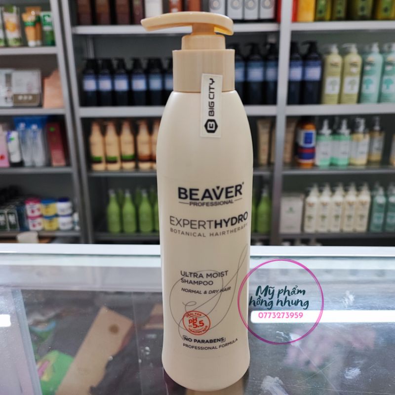 DẦU GỘI BEAVER SIÊU MỀM MƯỢT ULTRA MOISTURE 318ML