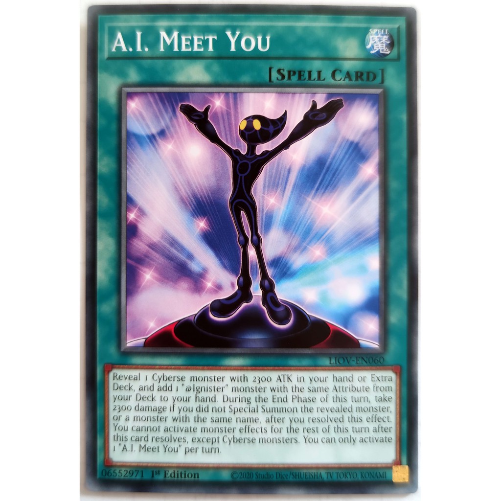 [Thẻ Yugioh] A.I. Meet You |EN| Common (VRAINS)