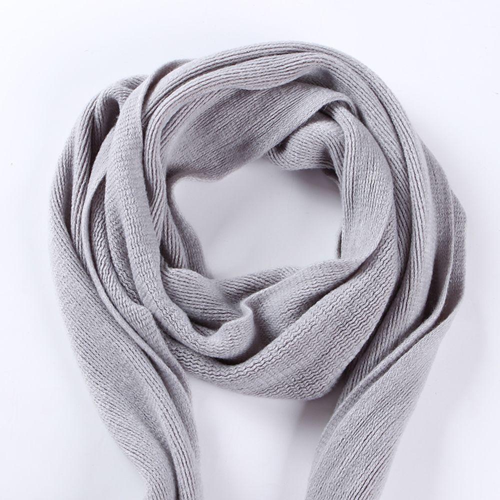 FORBETTER Khăn Choàng Len Cashmere Màu Sắc Nhã Nhặn