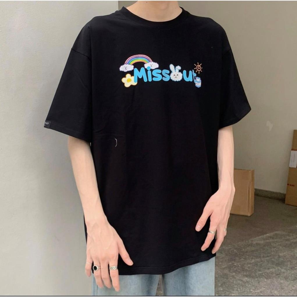 Áo Thun Tay Lỡ Ss4 MISUOT, Áo thun chất cotton, form chuẩn - (V25)